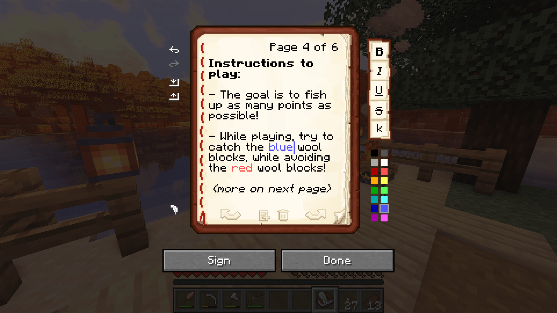 Thumbnail Be more creative, use colors and modifiers while writing your books!