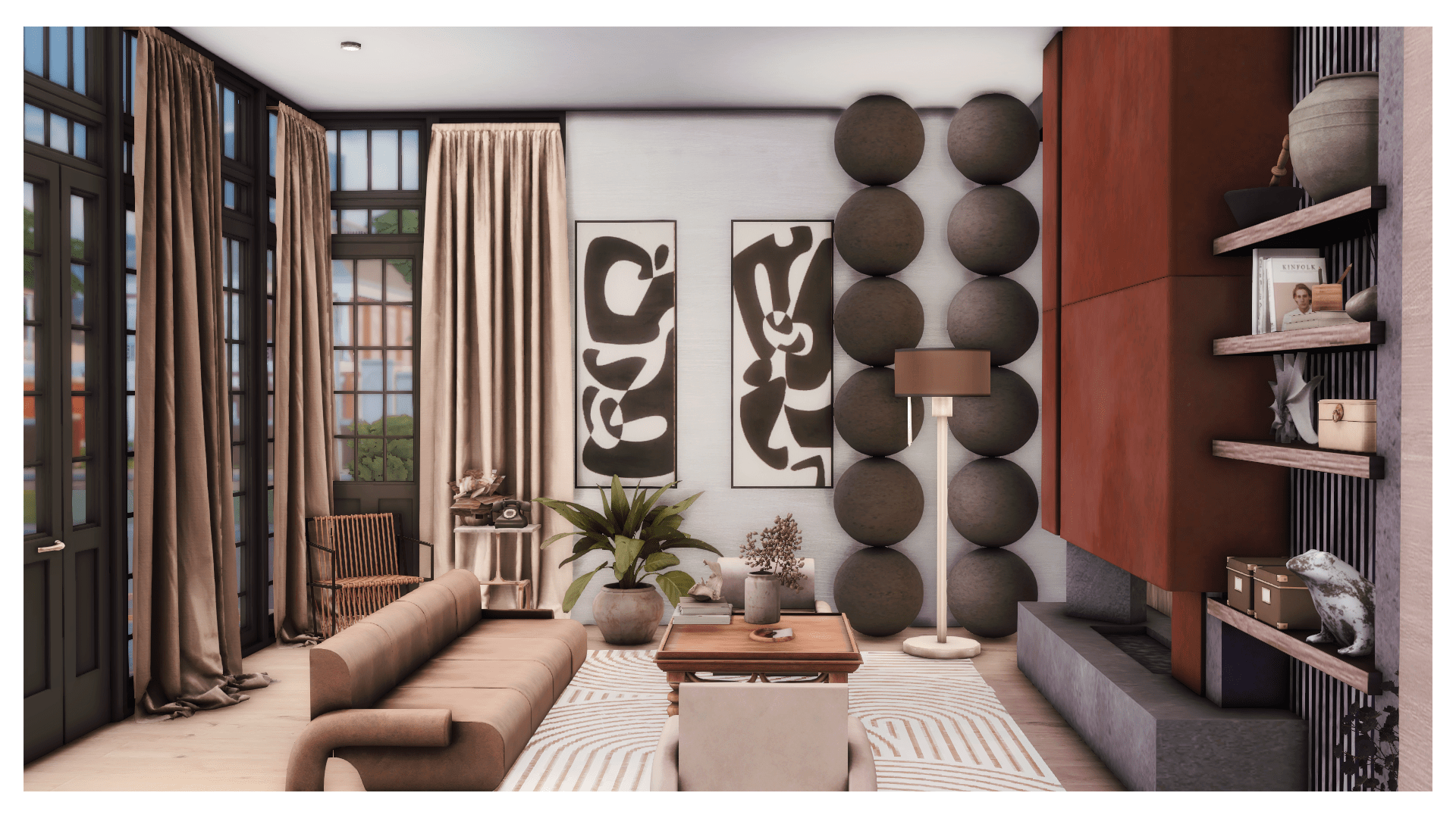 Jennie Living Room - The Sims 4 Rooms / Lots - CurseForge