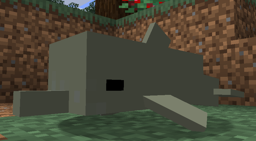 Base entity is a dolphin, but retextured to be a manatee