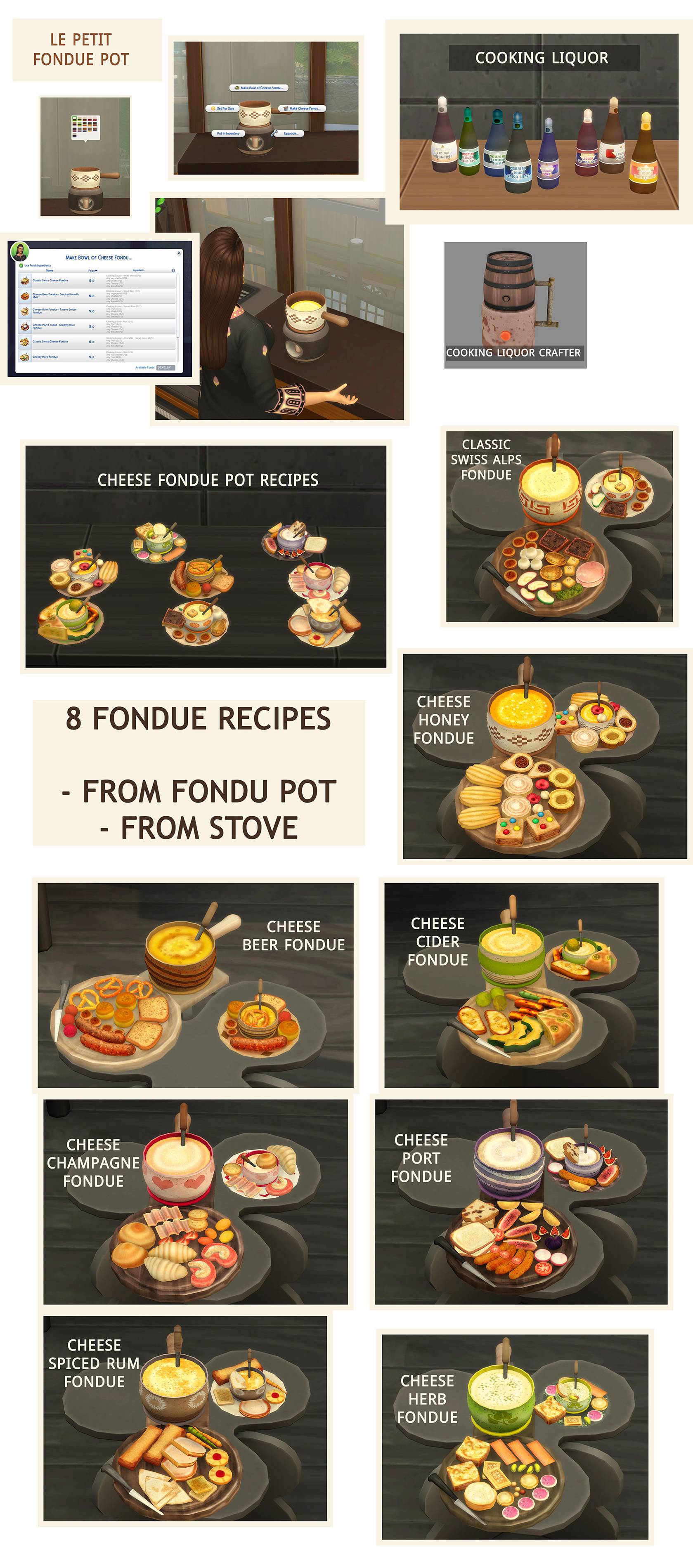 Cheese Port Fondue - Velvet Blue Fondue