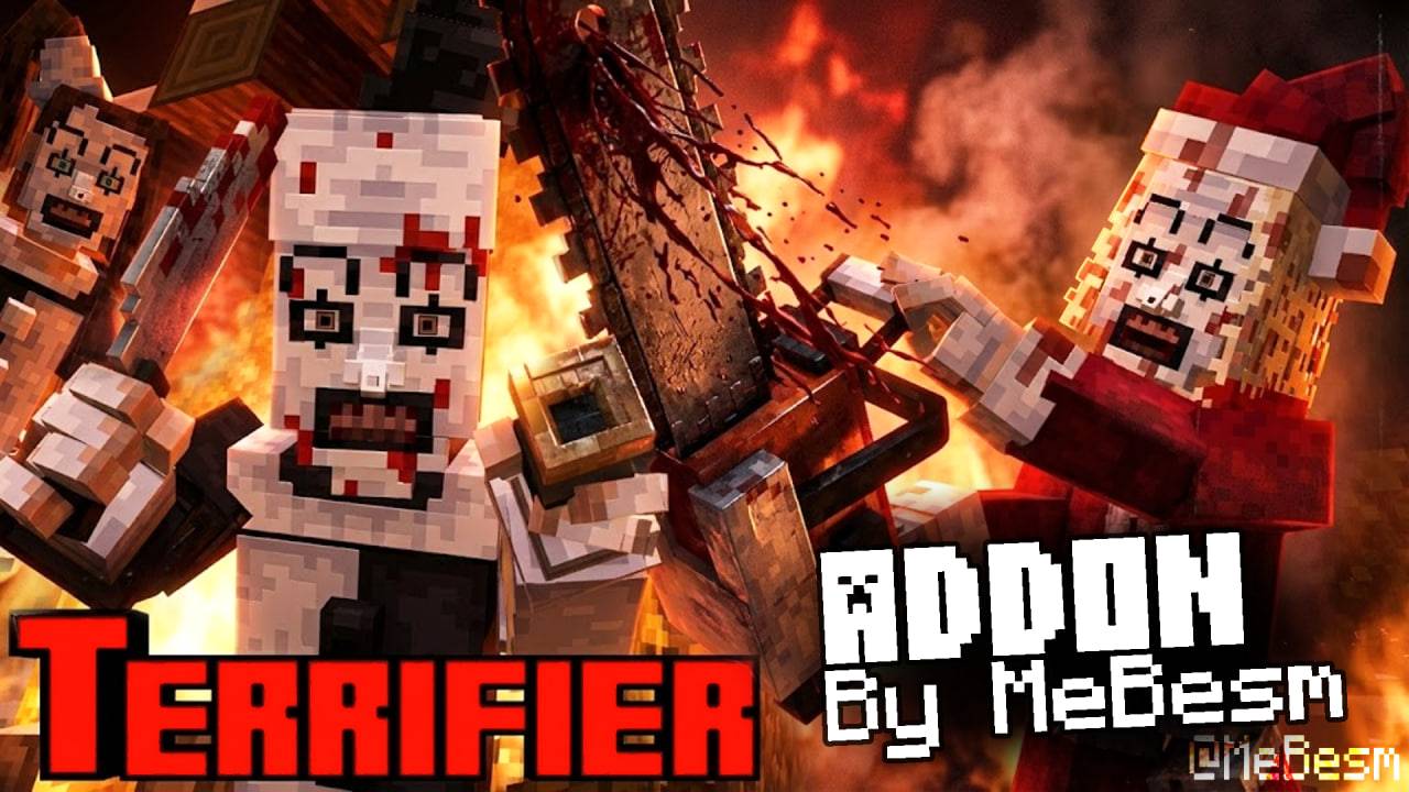 تحميل مود مهرج الرعب آرت لماين كرافت