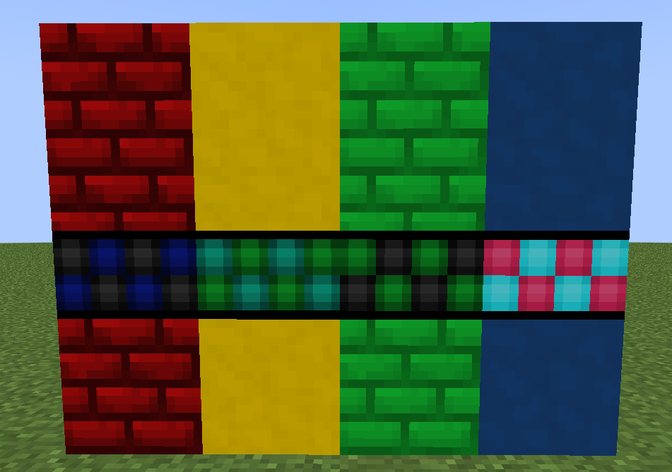 Some of the variations in both brick and wall form