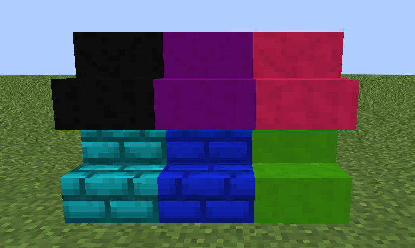 Some stairs in brick and wall form