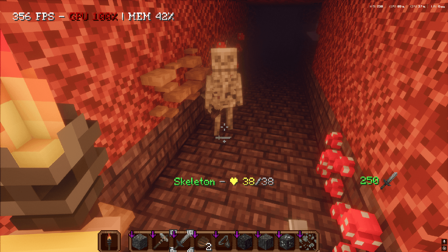 Thumbnail This is from the Mod Dungeon difficulty, makes biomes/structures have difficulties 1-5, making mobs stronger the higher the dificulty.