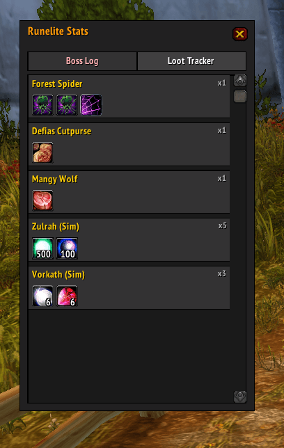Understand which mobs dropped what and records a kill count of the mobs