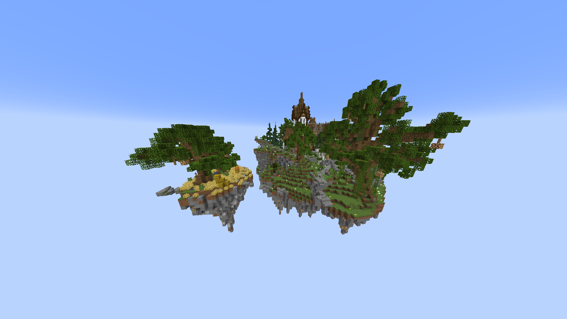 this is sky island where you have to survive