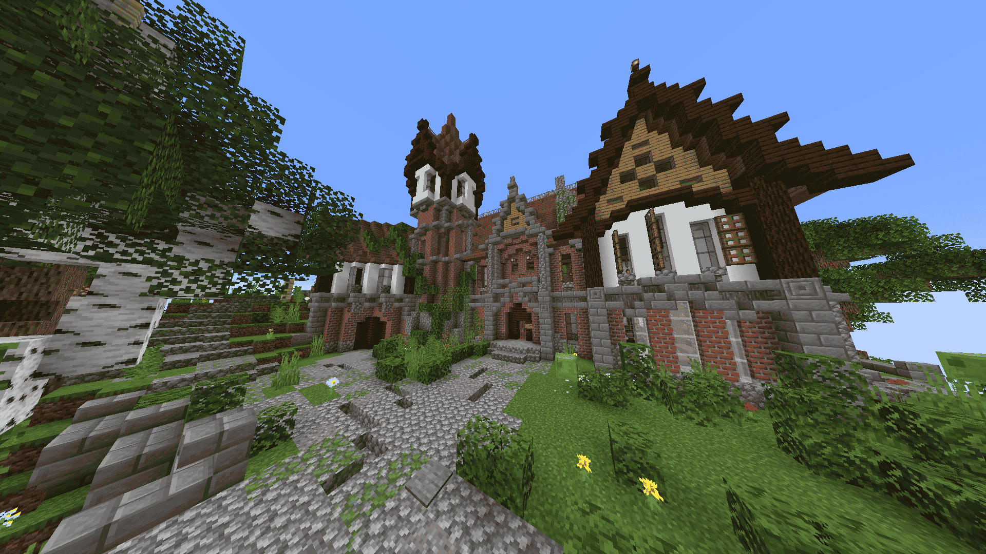 premade base on island