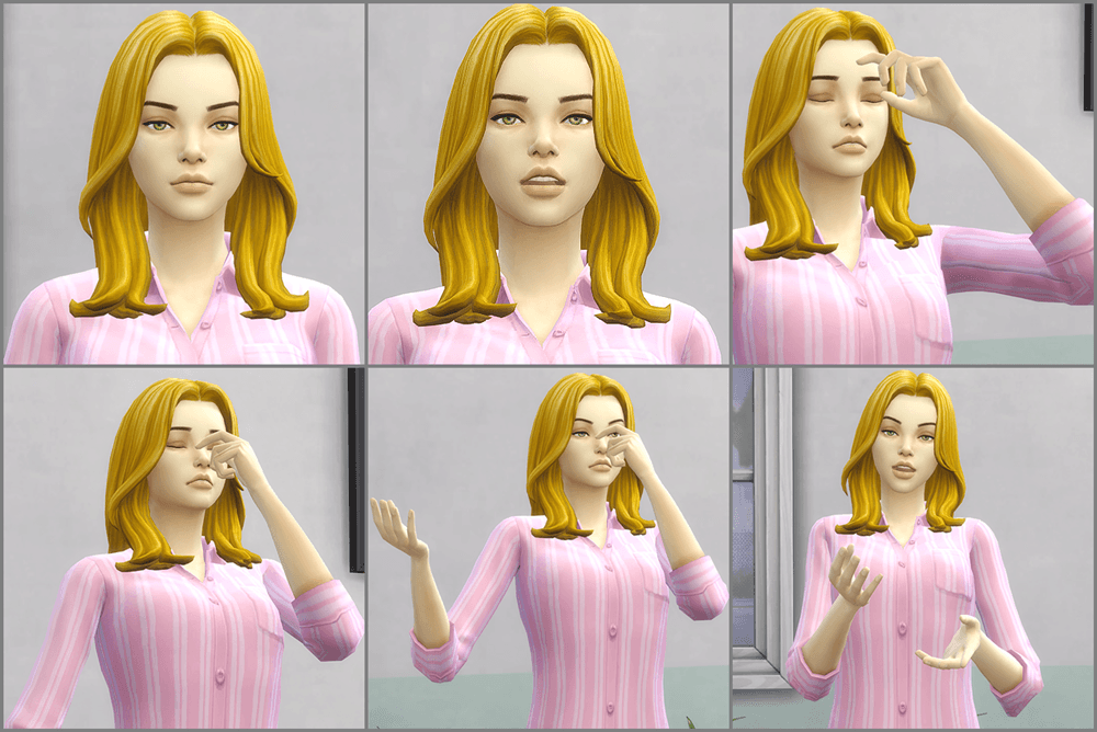 [F] Emotion Annoyed Posepack - The Sims 4 Mods - CurseForge