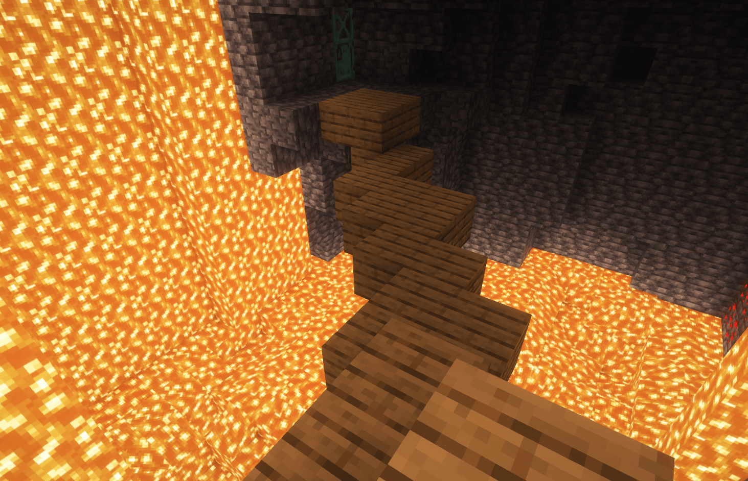 Thumbnail This is Level 8 where your goal is to cross the bridge without falling off, and make your way to Level 9.