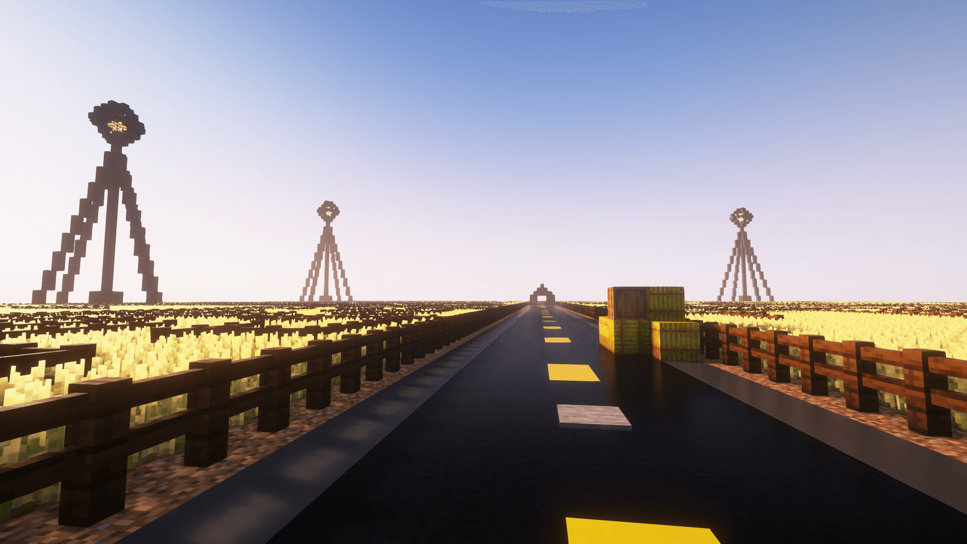Thumbnail This is Level 10. A completely safe level where there is a massive field of wheat and you need to traverse it, going from tower to tower until you can make your way to Level 11.