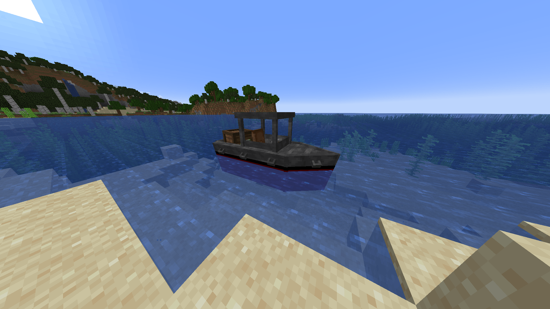 Small cargo boat
