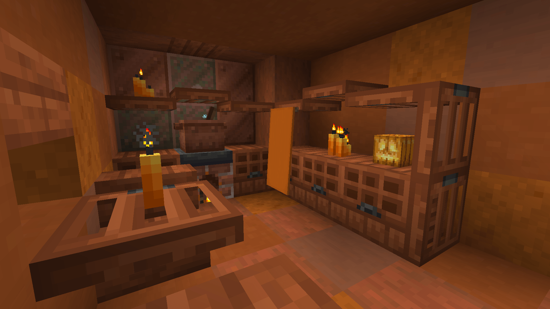 Thumbnail Acacia Butcher Blocks + Copper Pot
