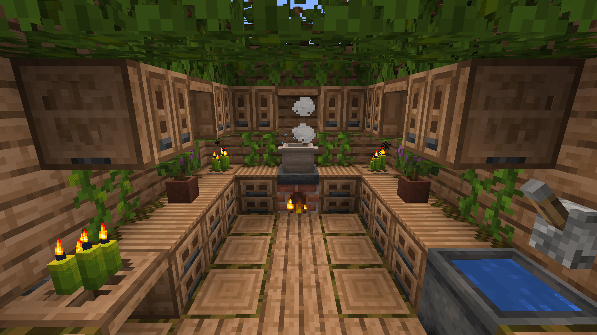 Thumbnail Acacia Butcher Blocks + Copper Pot