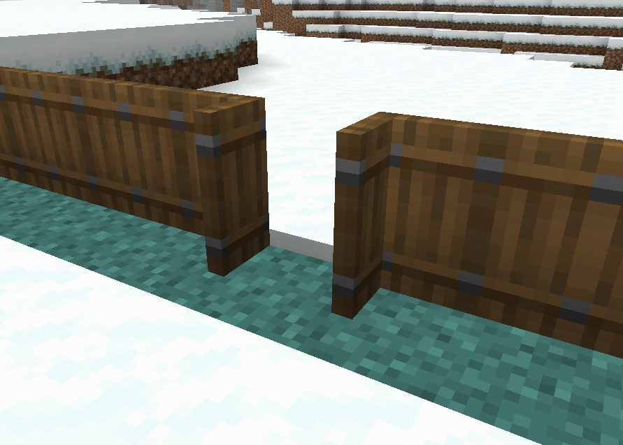 Shutters also work as pretty fence alternatives!