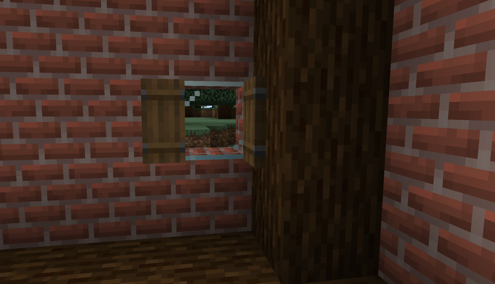 Blocked shutters will automatically adjust to fix the space they're in!