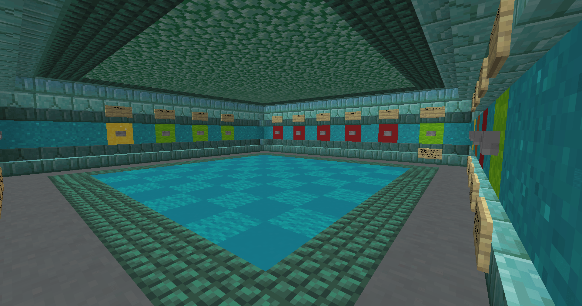 Thumbnail Colourblind friendly too! (Different block types are used to represent each colour).