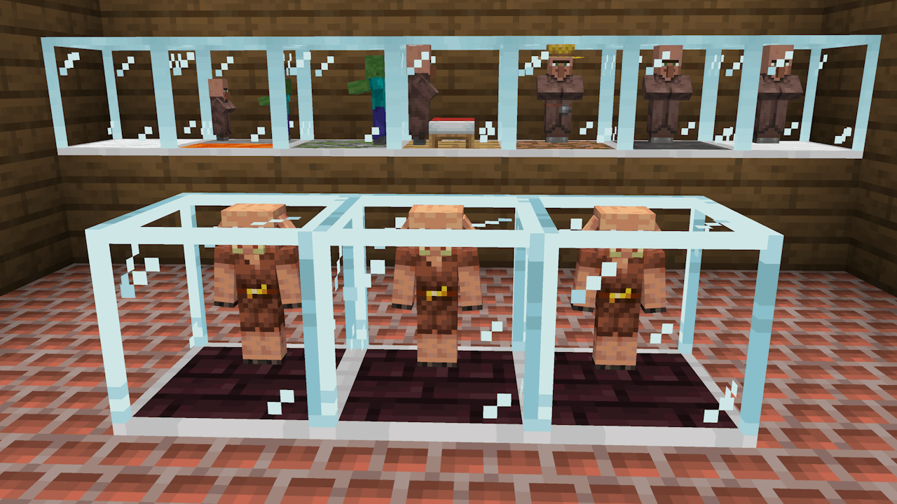 Make your Life easier with the Easy Villager and Easy Piglin Mods