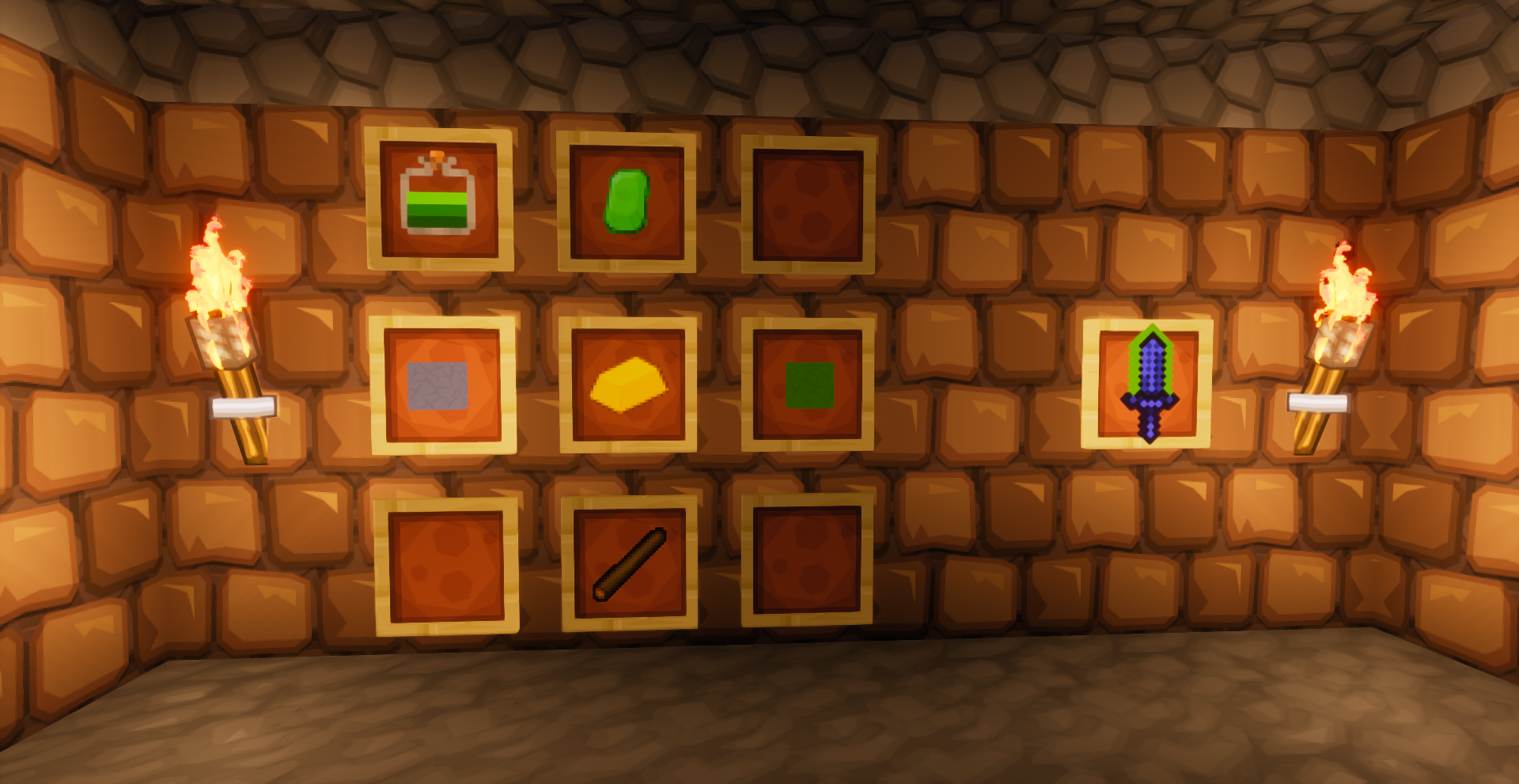 Thumbnail -Forever Potion is unobtainable, but you would brew with emeralds to obtain it.