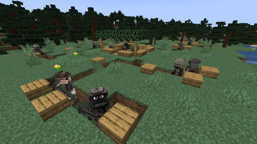 Thumbnail friend army mg trench