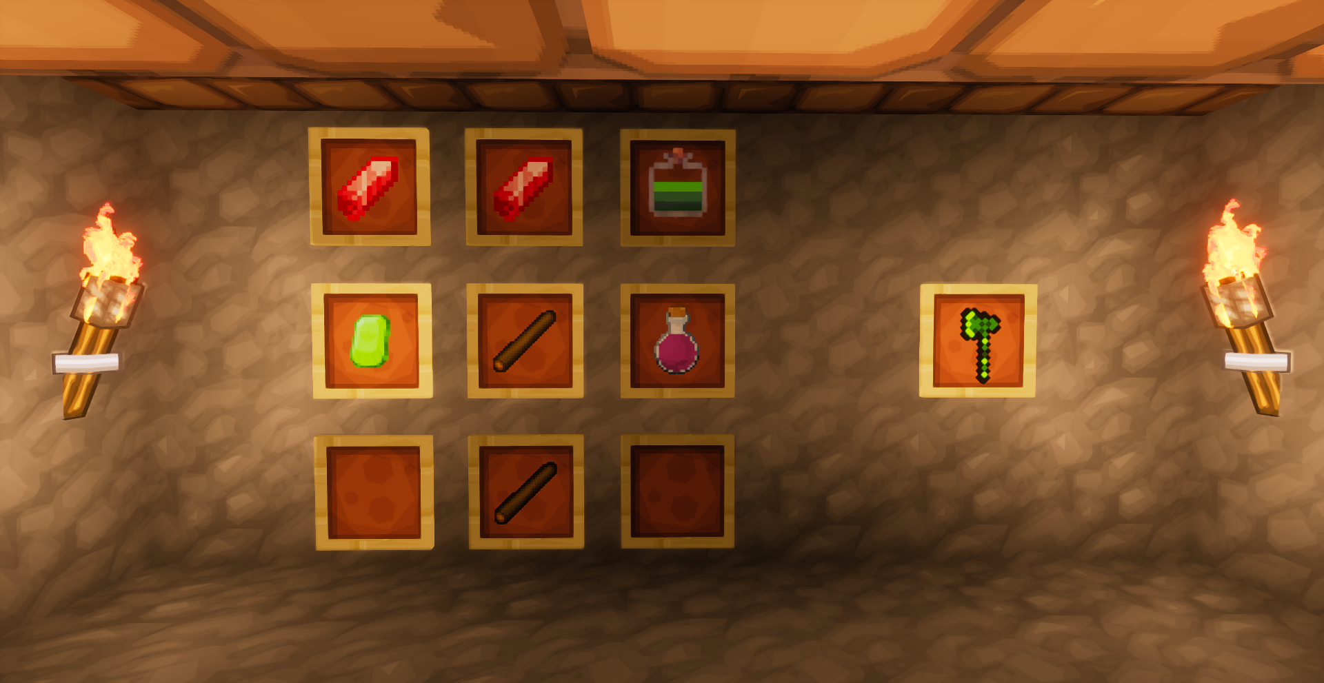 Thumbnail
-Forever Potion is unobtainable, but you would brew with emeralds to obtain it.
-Any potion works for the recipe