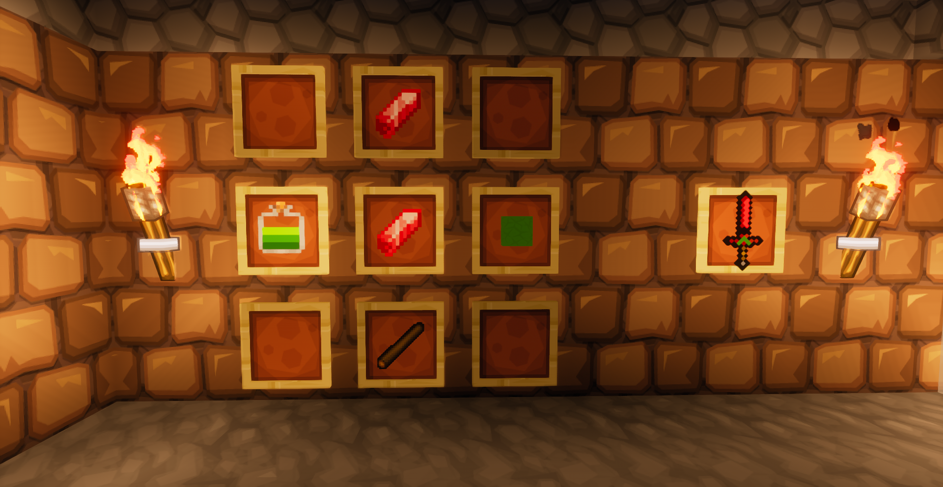 Thumbnail
-Forever Potion is unobtainable, but you would brew with emeralds to obtain it.