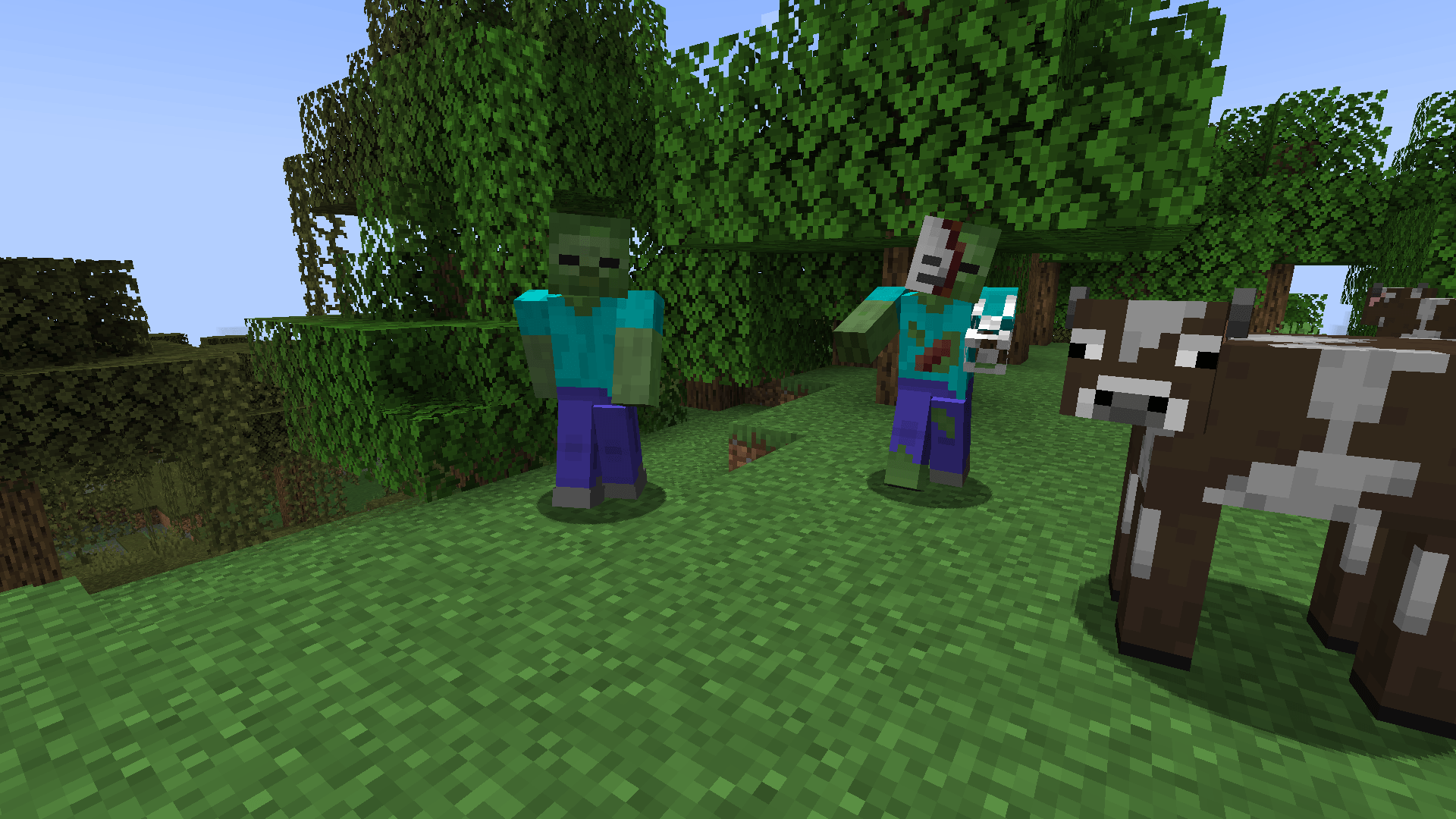 Infected and infected from the horde