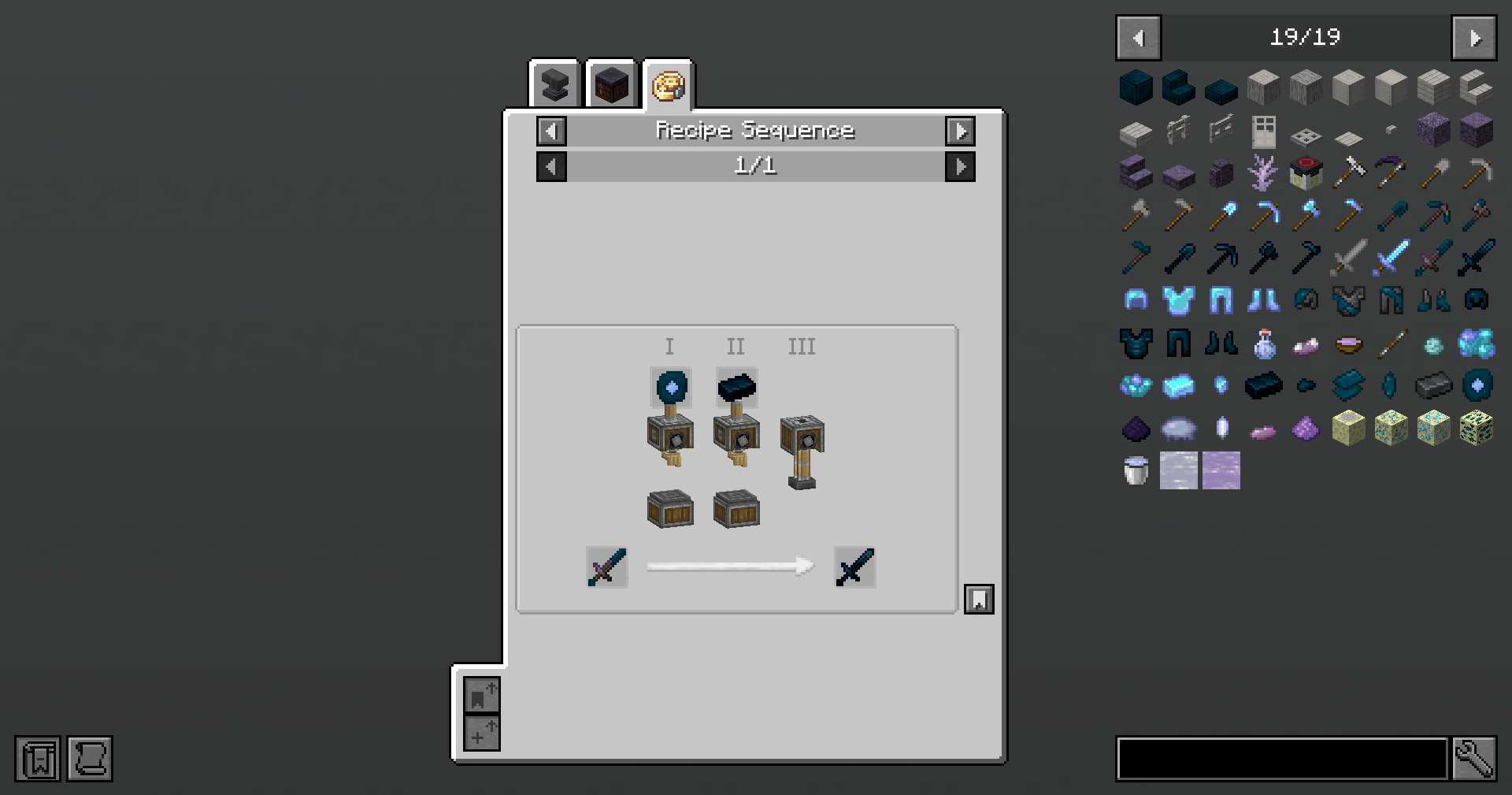 Thumbnail Upgrading Enderite using Create recipe sequences.