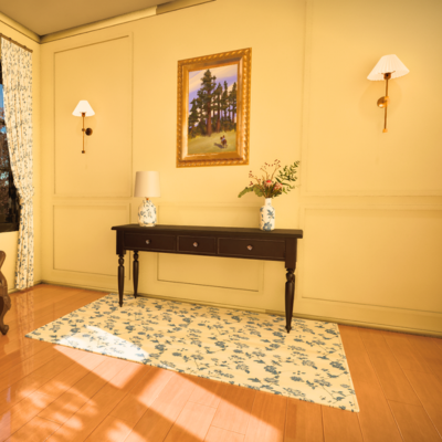 Thumbnail A classic use of wall paneling to elevate a space