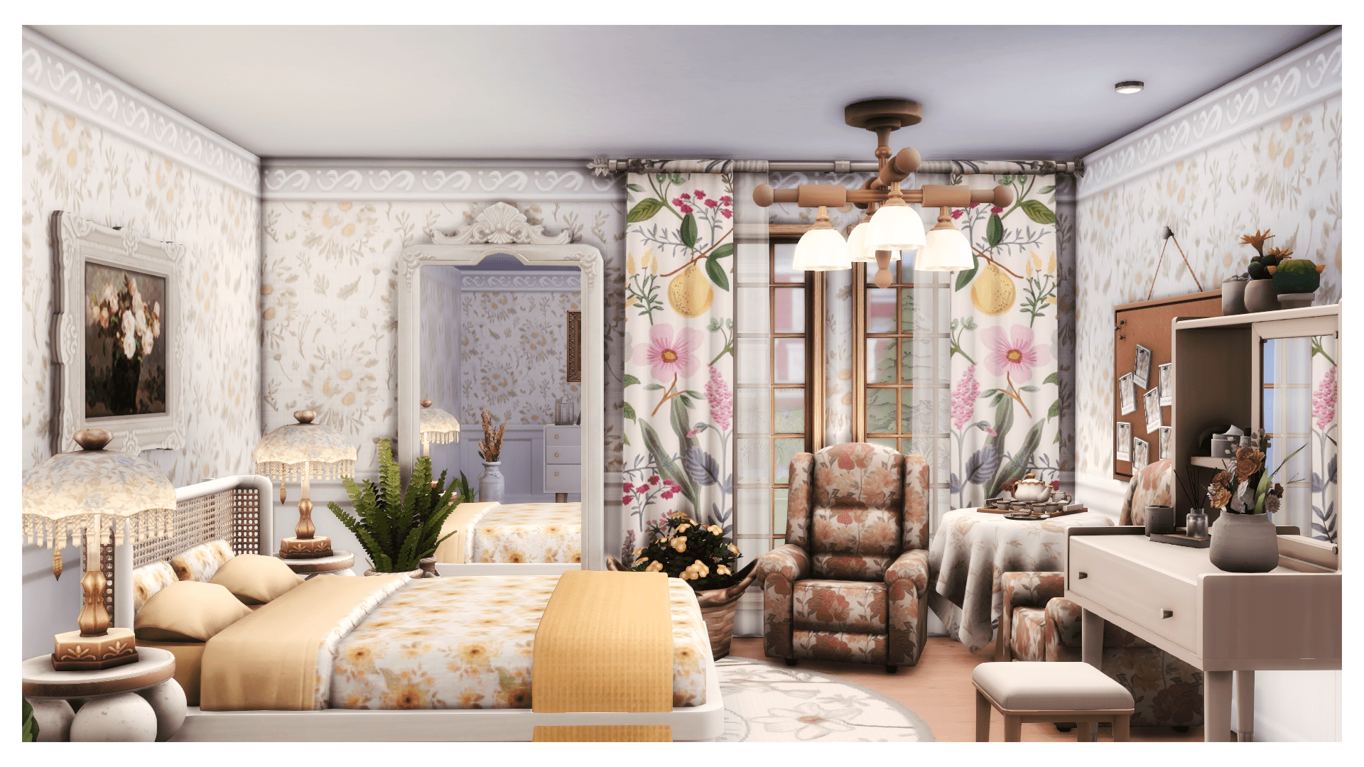 Mina Bedroom - The Sims 4 Rooms / Lots - CurseForge
