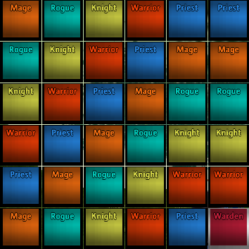 Raid With Class Colored Bars