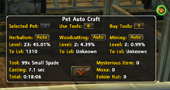 Pet Auto Craft - v1.0 - Running