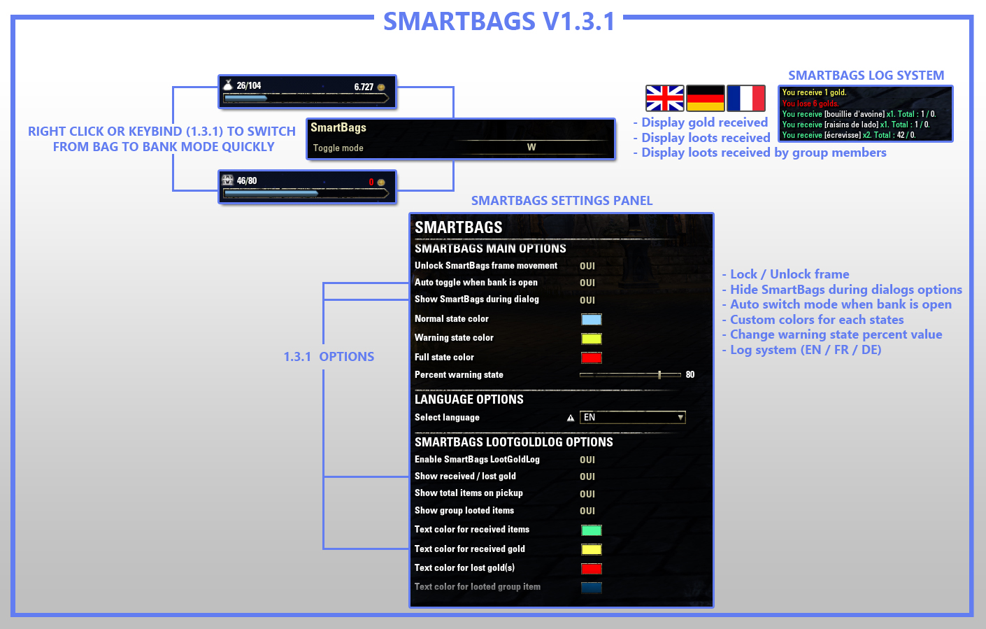 SmartBags V1.3.1