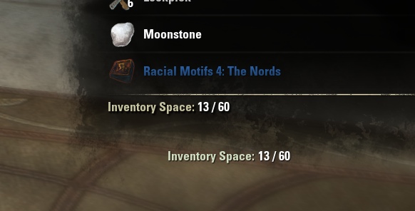 Inventory Space Display