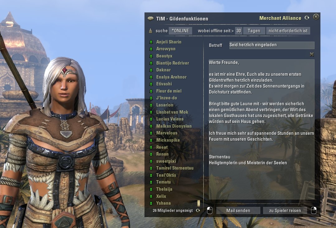 TESO Ingame Messenger - TIM