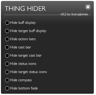 Thing Hider config
