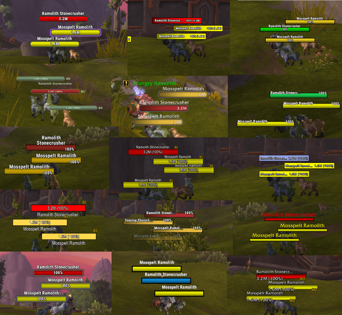 Lots of potential styles