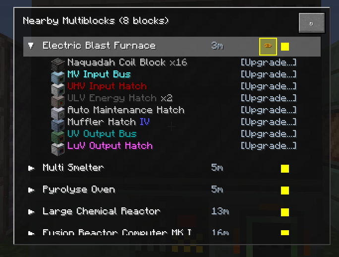 Why travel to the Multiblock to change a mere Component?
