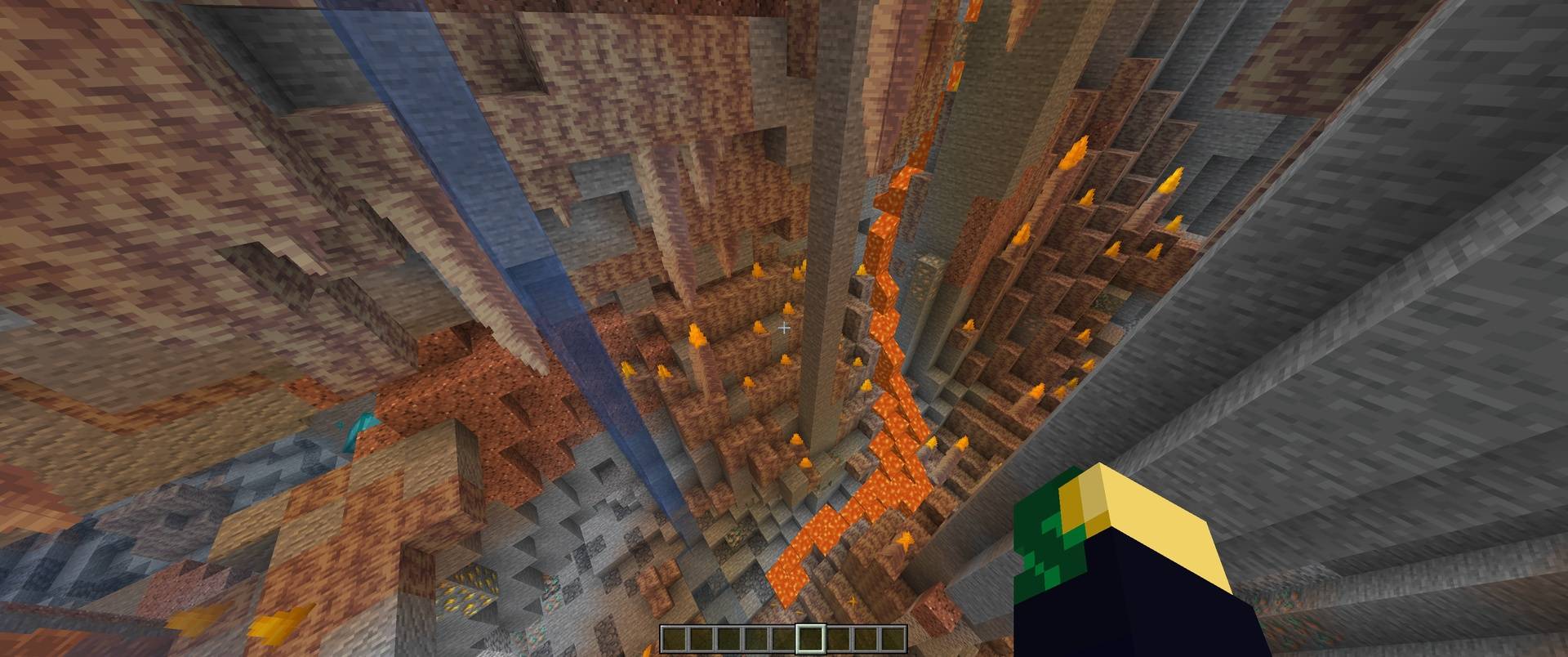 Enhanced visibility for dripstone blocks