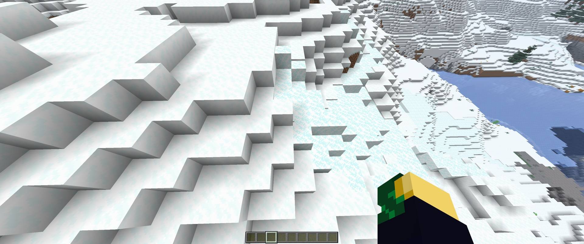 Enhanced visibility for powdered snow