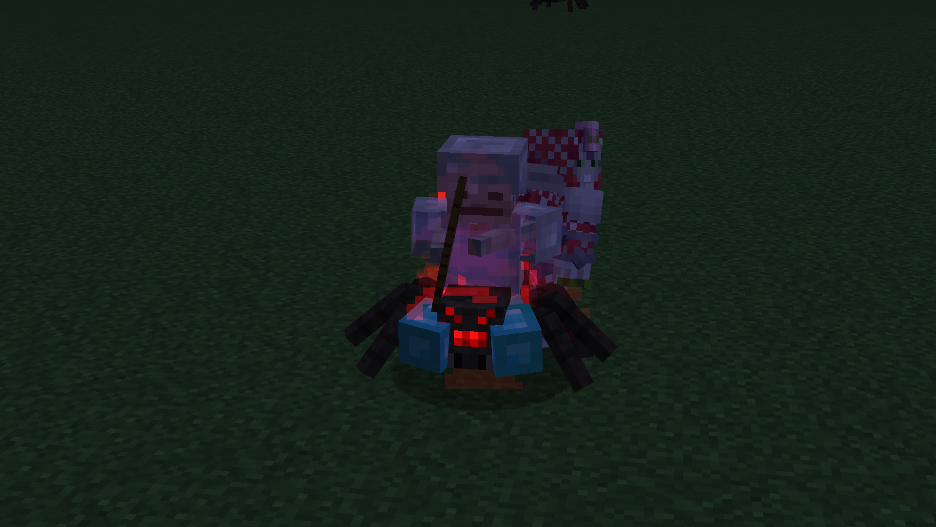 king crimson rides skeleton rides spider