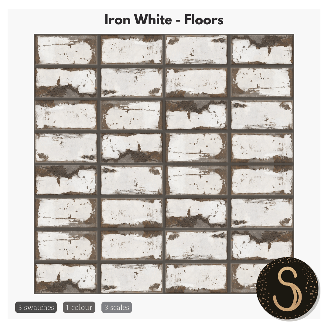 Sims4Luxury - Iron white - Floors