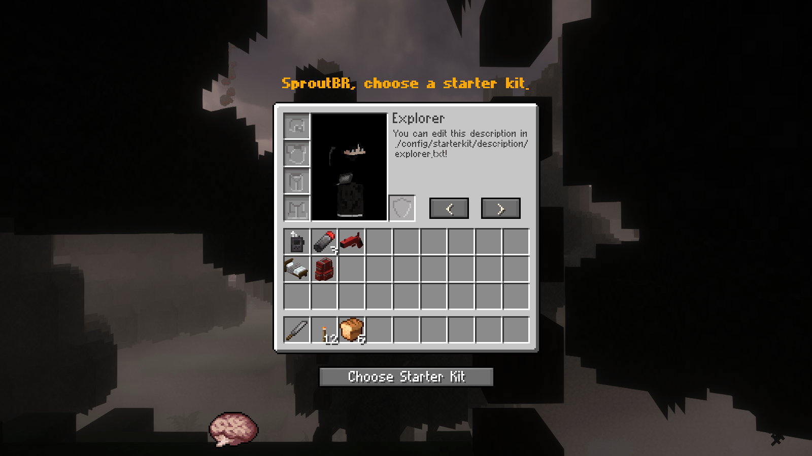 the explorer loadut