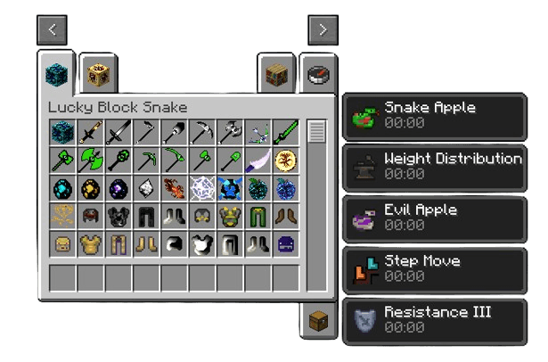 Snake Lucky Block Tab