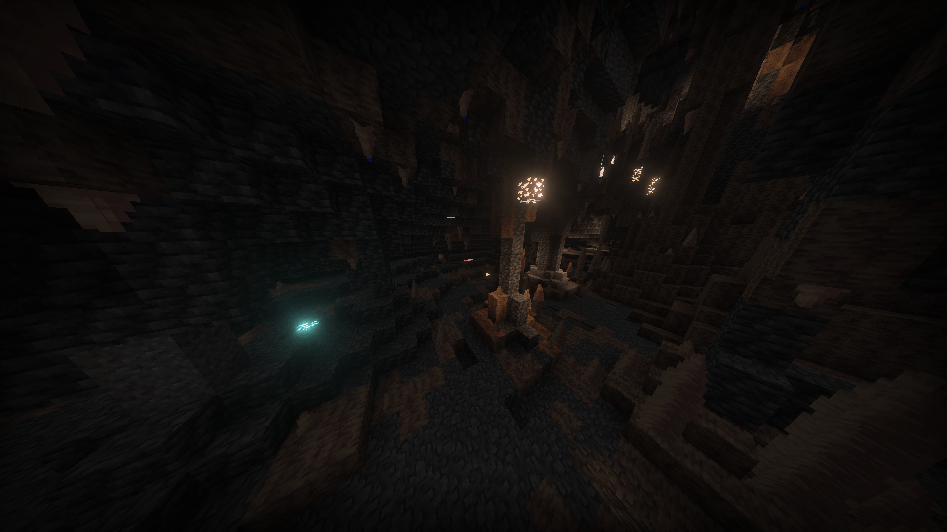 Glowing ores