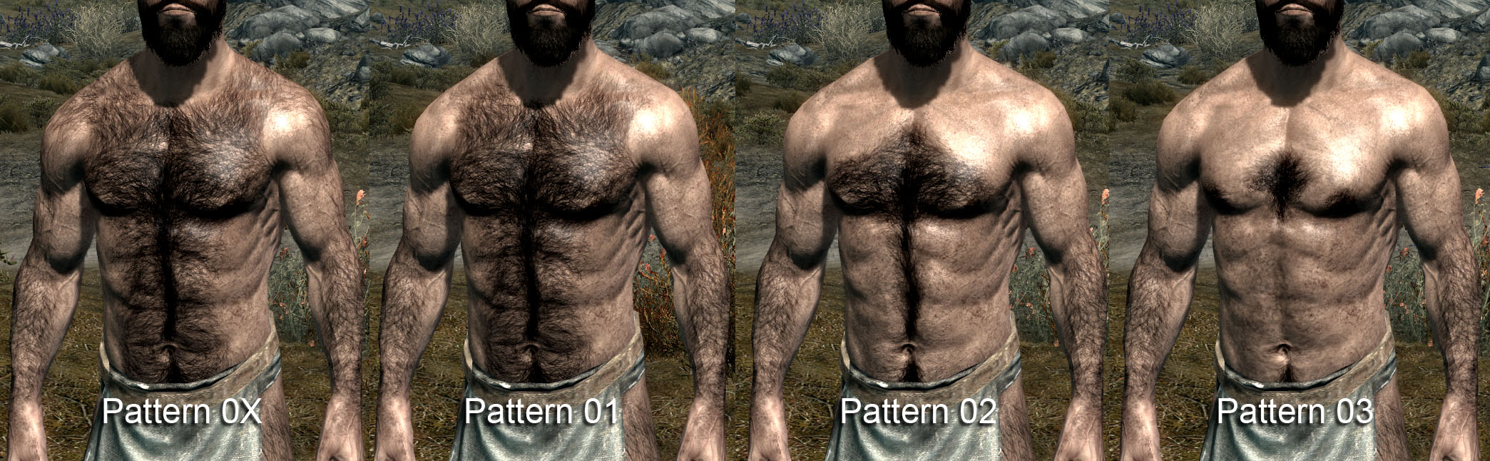 Bodyhair Nude Male HD - The Elder Scrolls V: Skyrim Mods - CurseForge