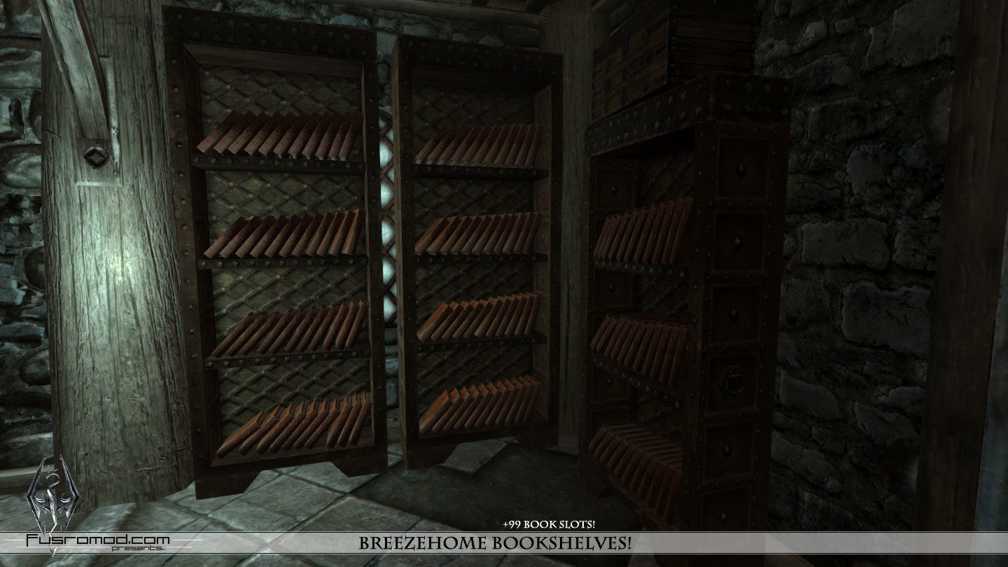 Images Breezehome Bookshelves Mods Projects Skyrimforge