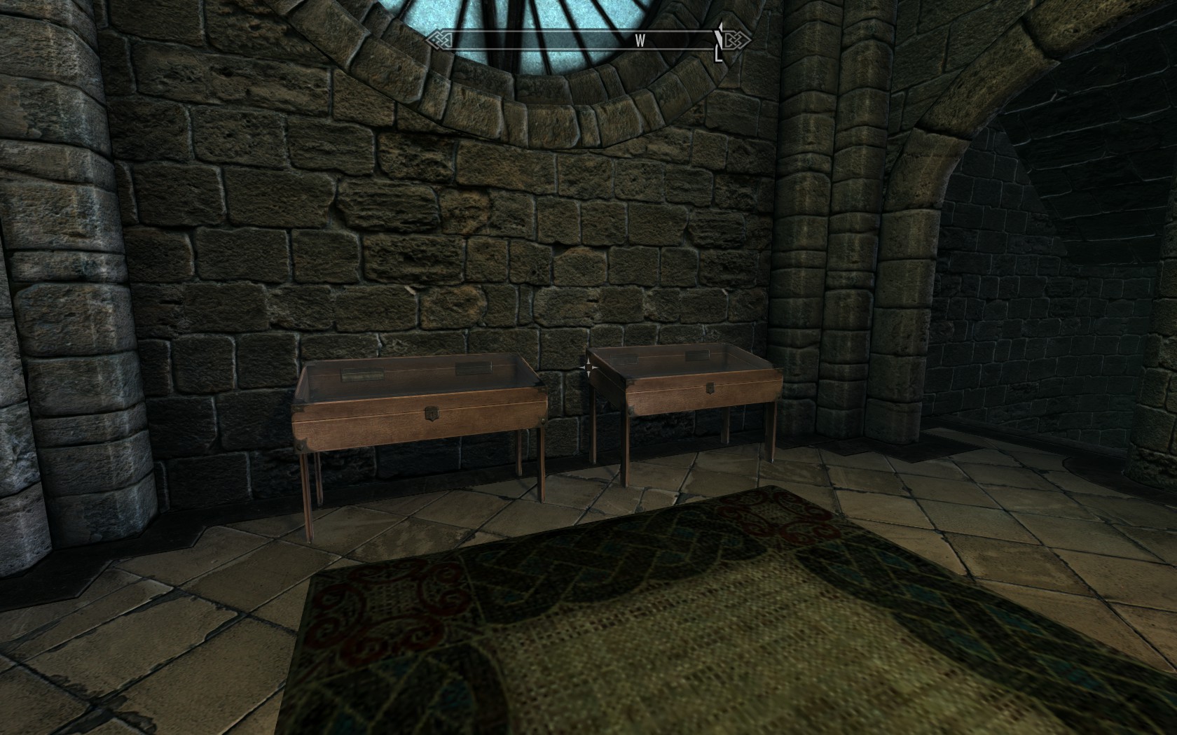 <p>Display cases</p>
