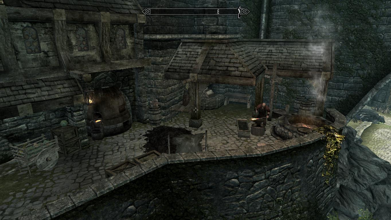 <p>smelter at solitude, replaces some decorative logs.</p>
