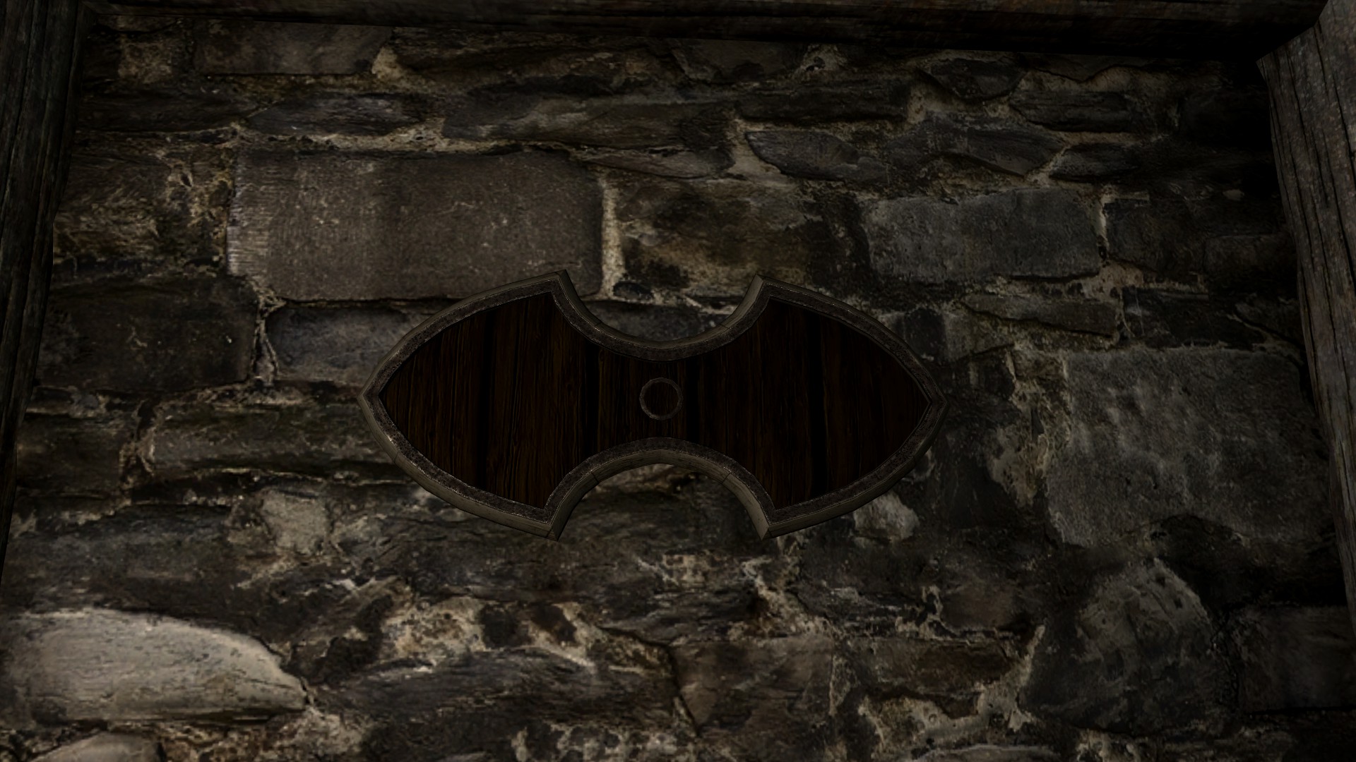<p>Weapon and shield plaque.</p>