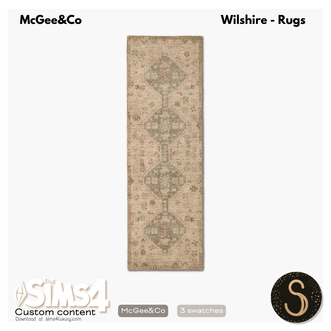 Sims4Luxury - Wilshire - Rugs
